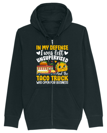 In my defense, I was left unsupervised and the taco truck was open Black