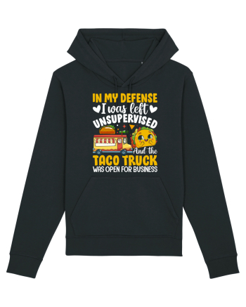In my defense, I was left unsupervised and the taco truck was open Black