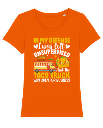 In my defense, I was left unsupervised and the taco truck was open Bright Orange