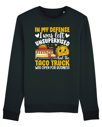 In my defense, I was left unsupervised and the taco truck was open Black