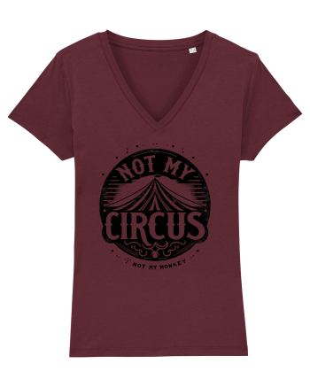 Not my Circus - not my monkey Burgundy