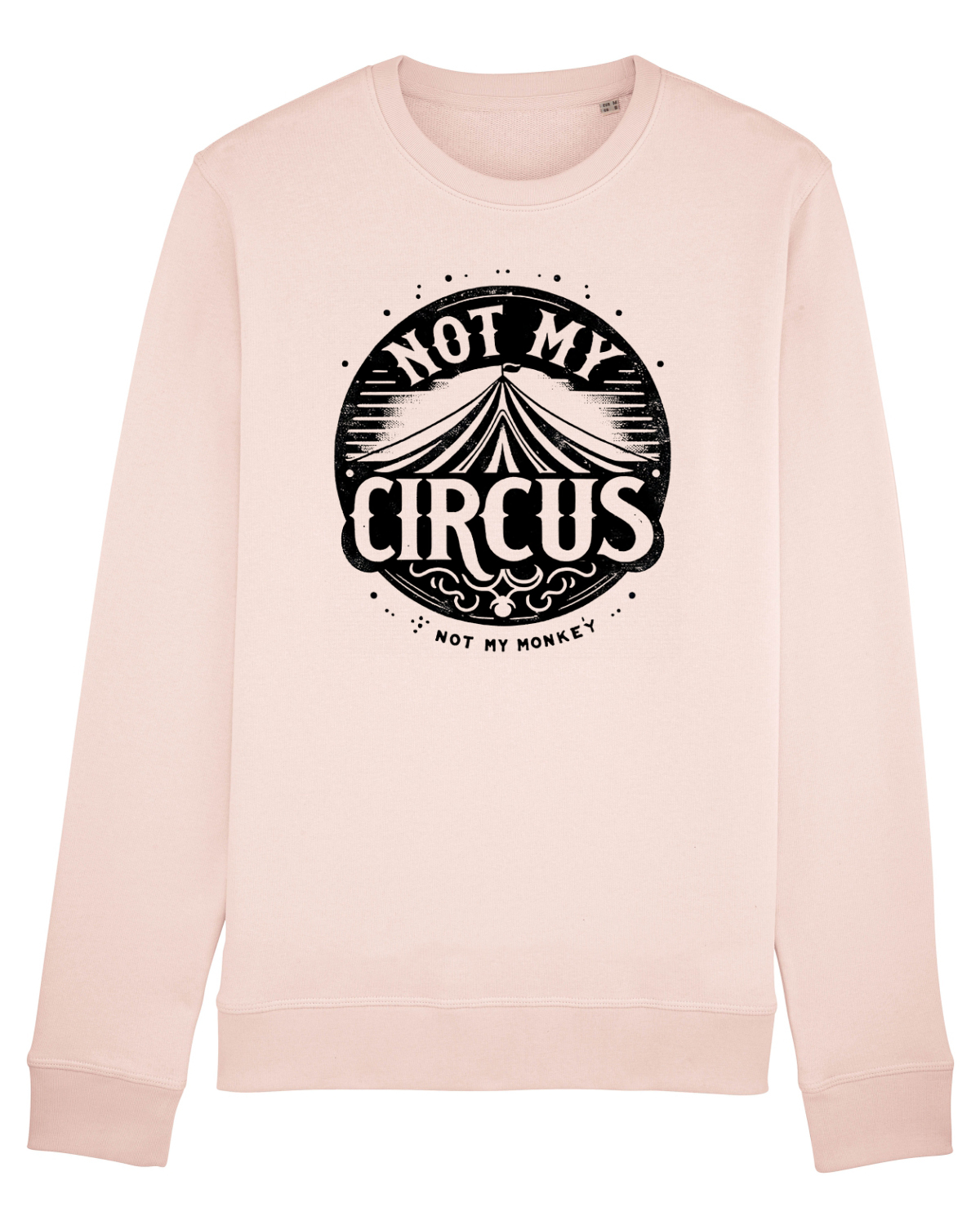 Bluză mânecă lungă Unisex Rise Candy Pink