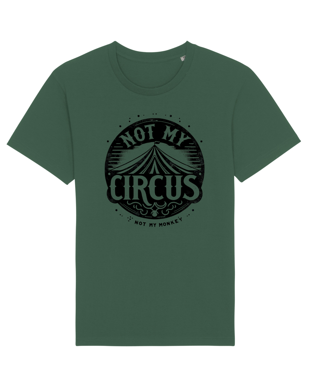 Tricou mânecă scurtă Unisex Rocker Bottle Green