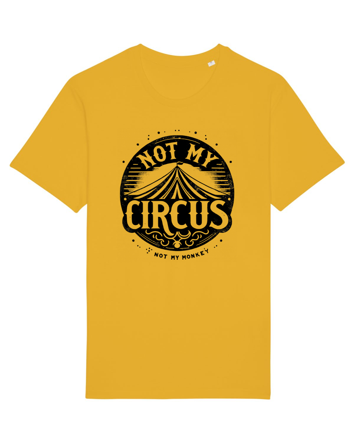 Tricou mânecă scurtă Unisex Rocker Spectra Yellow