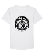 Not my Circus - not my monkey Tricou mânecă scurtă guler larg Bărbat Skater