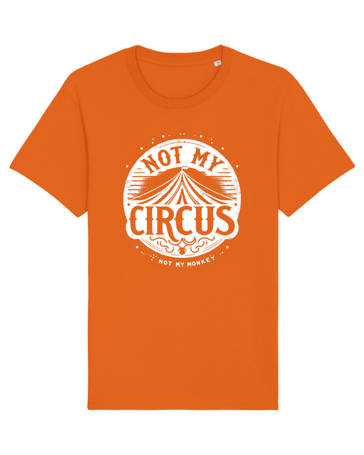 Tricou mânecă scurtă Unisex Rocker Bright Orange