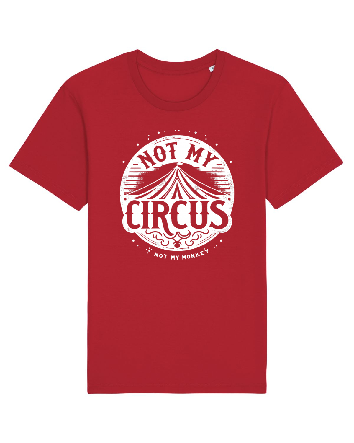 Tricou mânecă scurtă Unisex Rocker Red