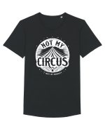 Not my Circus - not my monkey Tricou mânecă scurtă guler larg Bărbat Skater