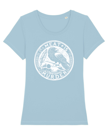 Meat is murder Sky Blue