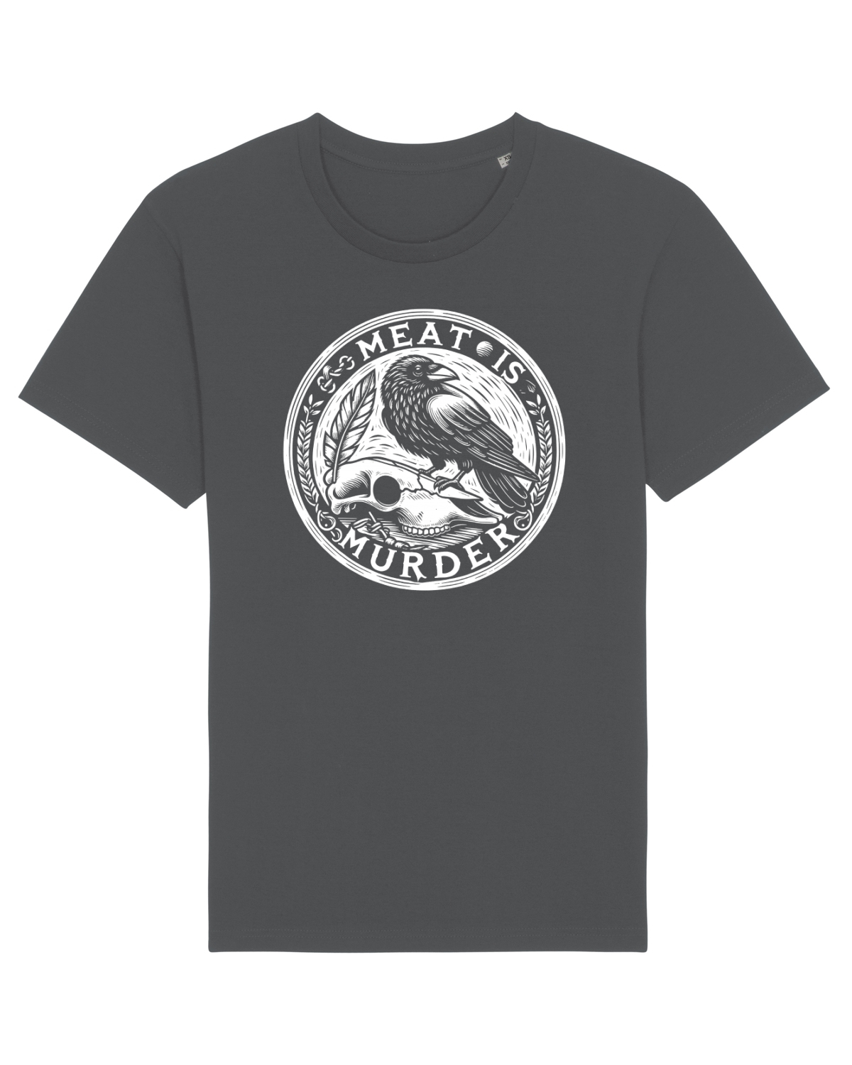 Tricou mânecă scurtă Unisex Rocker Anthracite