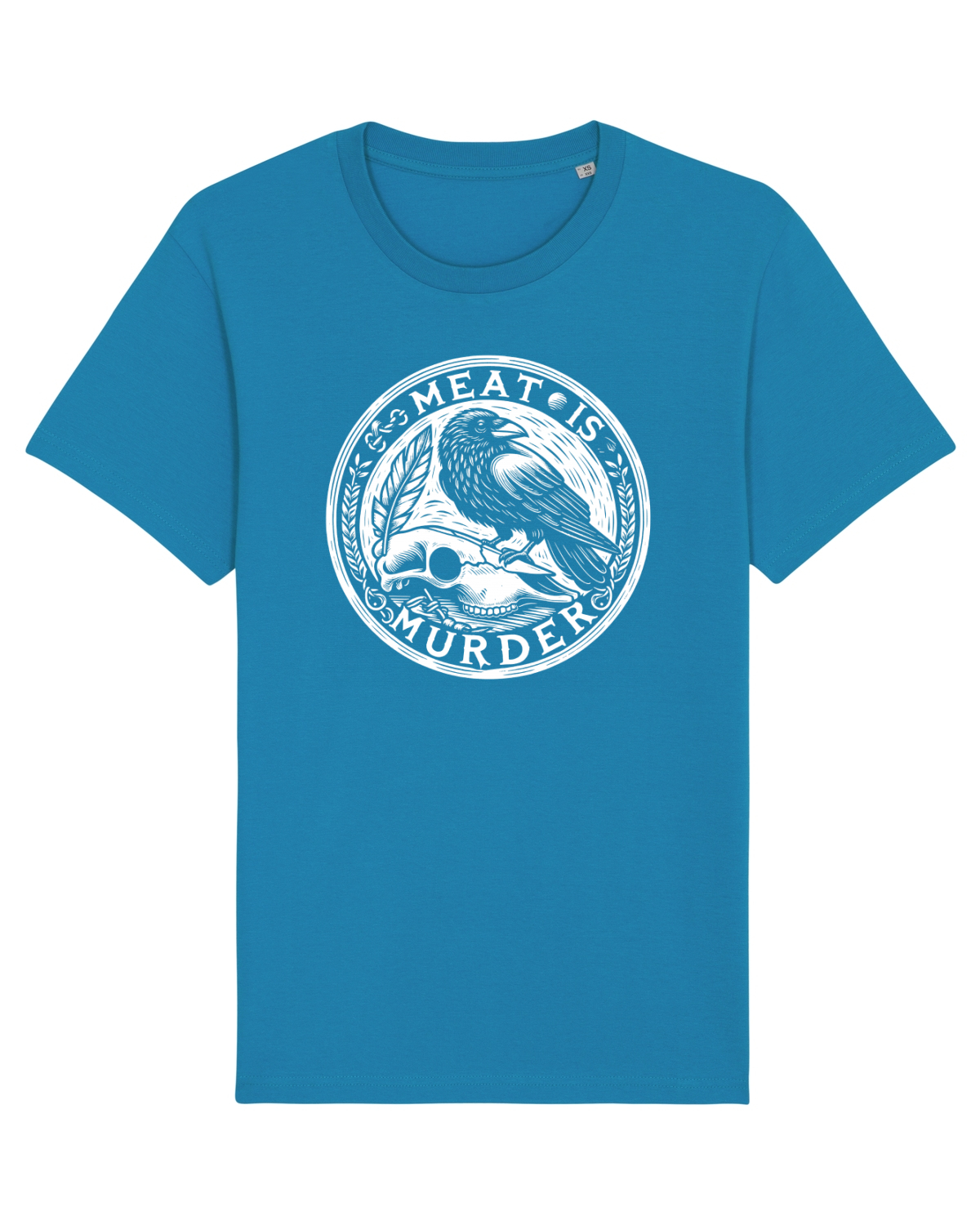 Tricou mânecă scurtă Unisex Rocker Azur