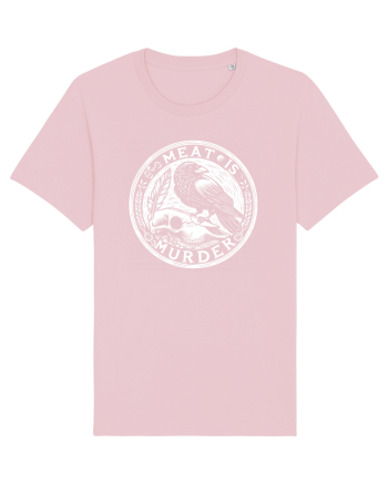 Meat is murder Cotton Pink