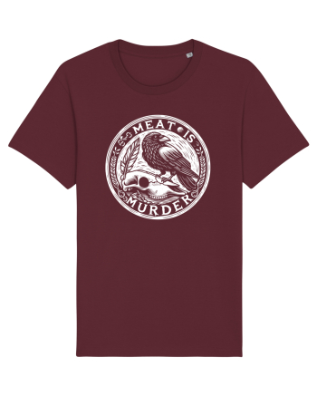 Meat is murder Burgundy