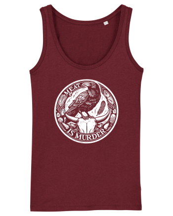 Meat is murder Burgundy