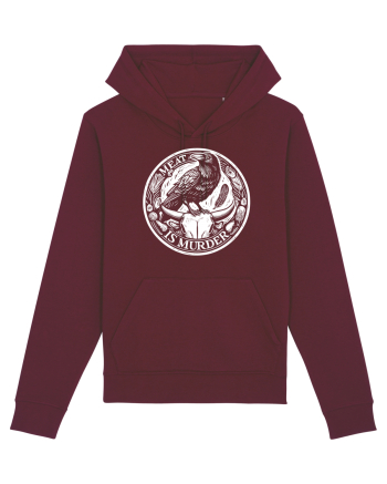 Meat is murder Burgundy