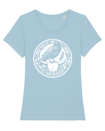 Meat is murder Sky Blue