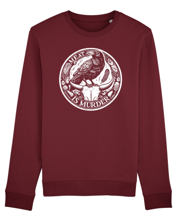 Meat is murder Burgundy