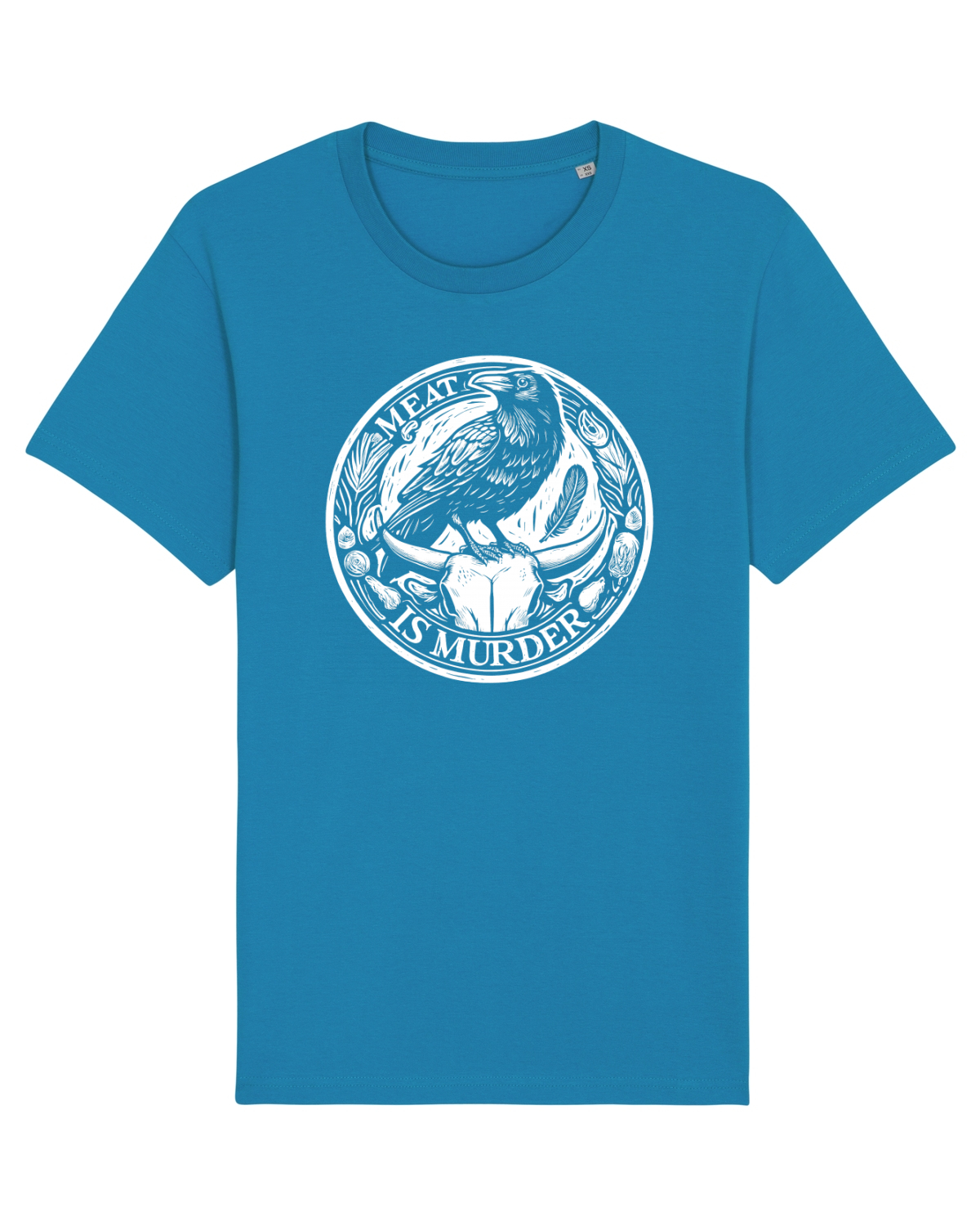 Tricou mânecă scurtă Unisex Rocker Azur