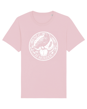 Meat is murder Cotton Pink