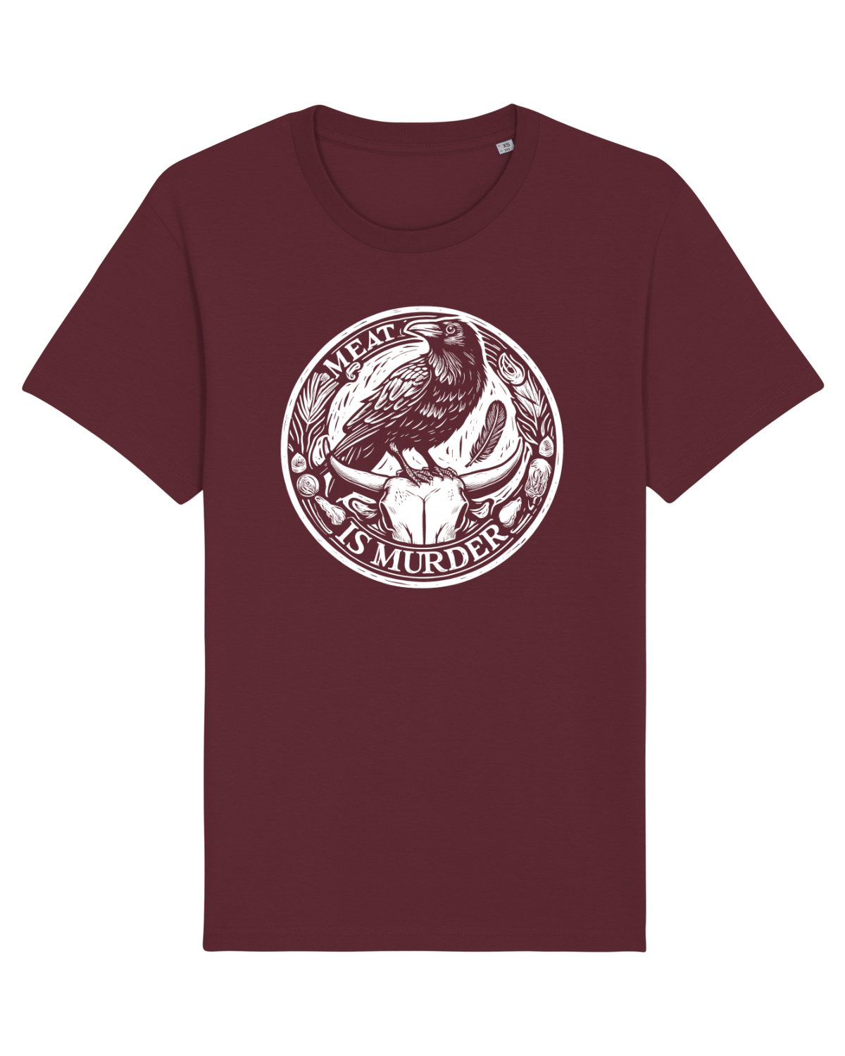 Tricou mânecă scurtă Unisex Rocker Burgundy