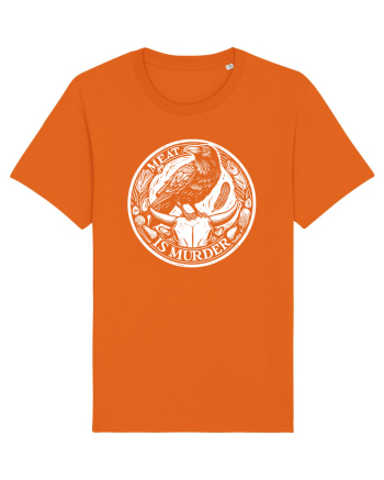 Meat is murder Bright Orange