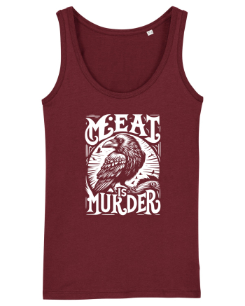 Meat is murder Burgundy