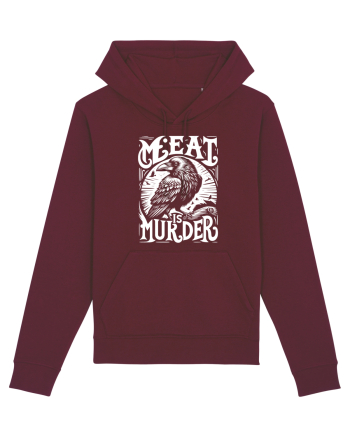 Meat is murder Burgundy