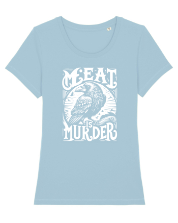 Meat is murder Sky Blue