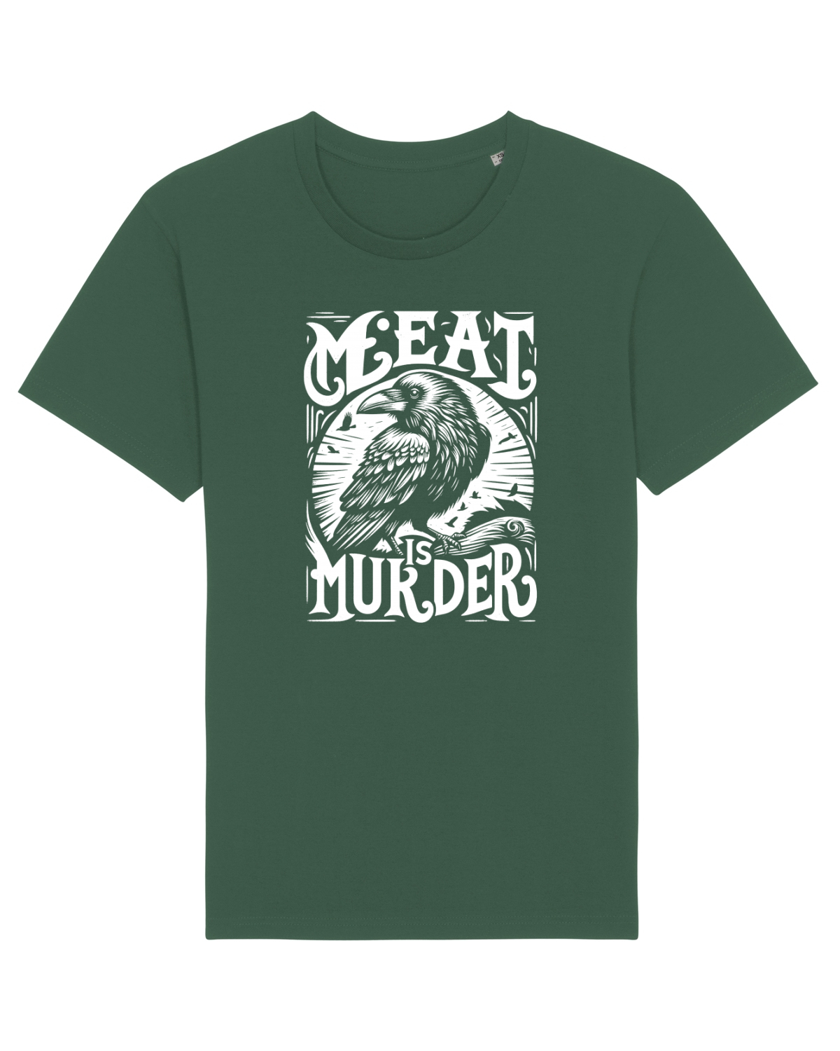 Tricou mânecă scurtă Unisex Rocker Bottle Green