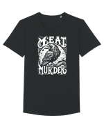 Meat is murder Tricou mânecă scurtă guler larg Bărbat Skater