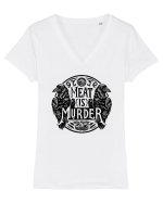 Meat is murder Tricou mânecă scurtă guler V Damă Evoker