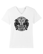 Meat is murder Tricou mânecă scurtă guler V Bărbat Presenter