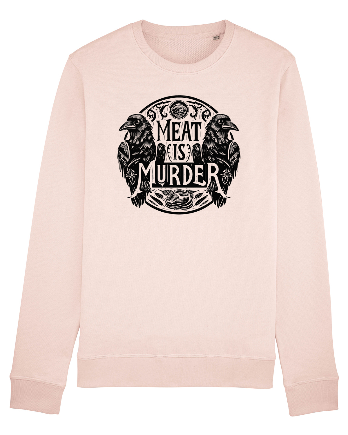 Bluză mânecă lungă Unisex Rise Candy Pink