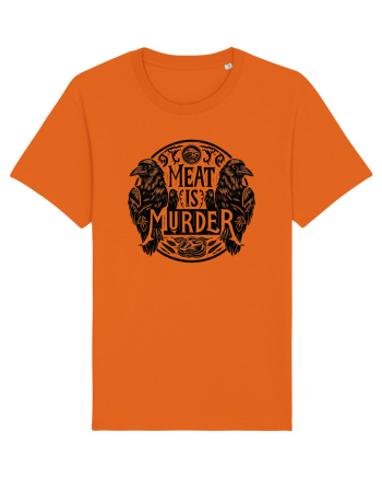 Meat is murder Bright Orange