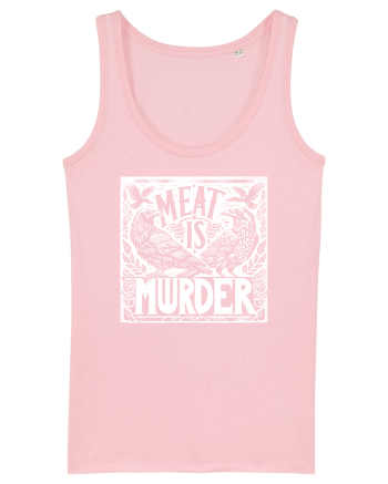 Meat is murder Cotton Pink