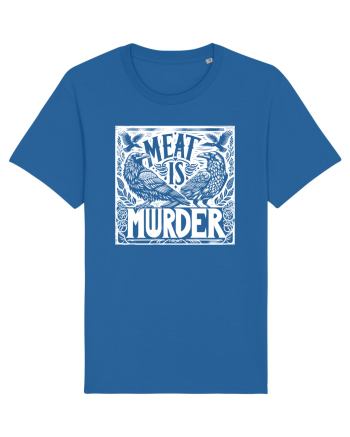 Meat is murder Royal Blue