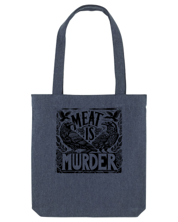 Meat is murder Midnight Blue