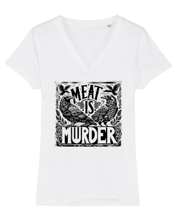 Meat is murder White