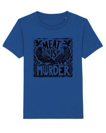 Meat is murder Majorelle Blue
