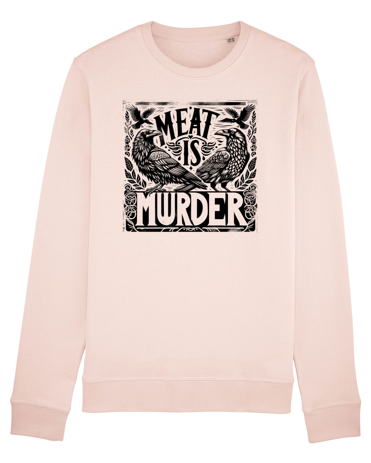 Bluză mânecă lungă Unisex Rise Candy Pink