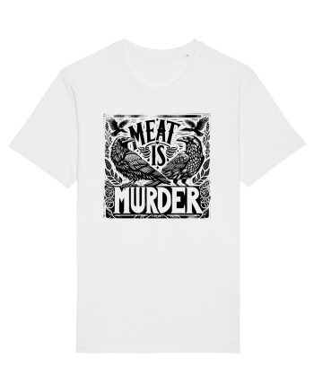 Meat is murder White