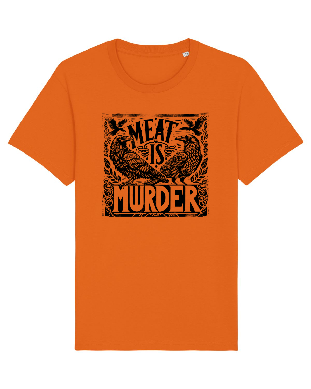 Tricou mânecă scurtă Unisex Rocker Bright Orange