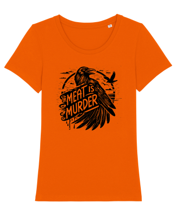Meat is murder Bright Orange