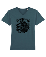 Meat is murder Tricou mânecă scurtă guler V Bărbat Presenter