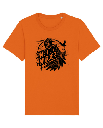 Meat is murder Bright Orange