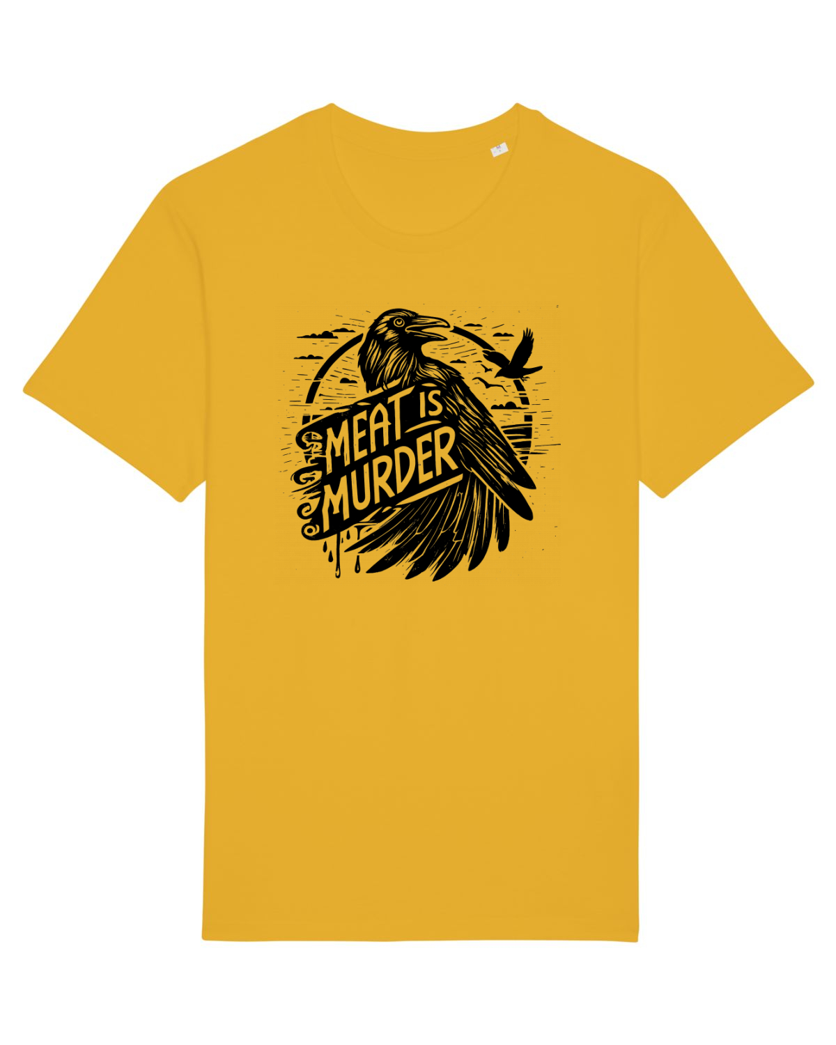 Tricou mânecă scurtă Unisex Rocker Spectra Yellow