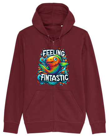 Feeling fintastic Burgundy