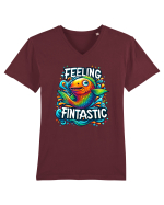 Feeling fintastic Tricou mânecă scurtă guler V Bărbat Presenter