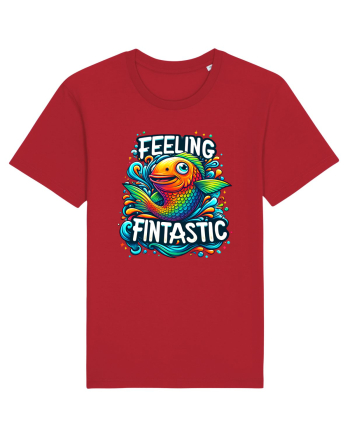 Feeling fintastic Red