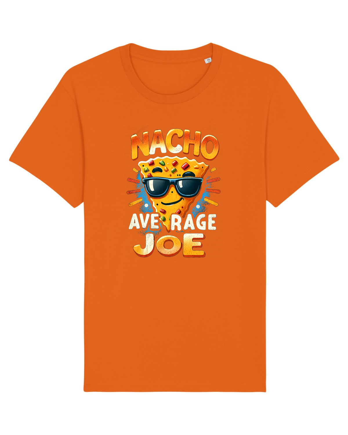 Tricou mânecă scurtă Unisex Rocker Bright Orange
